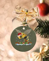 Bee Bumble Bee Lover Family Matching Santa Bumble Bee Christmas 518