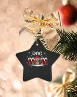 Chihuahua Christmas Decorations Dog Mom Red Plaid Buffalo 362