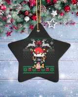 Porcelain Ornament - Star