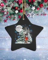 Porcelain Ornament - Star