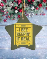 Porcelain Ornament - Star