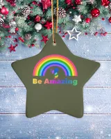 Porcelain Ornament - Star