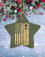 Porcelain Ornament - Star