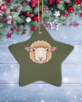 Porcelain Ornament - Star