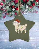 Porcelain Ornament - Star