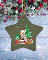 Porcelain Ornament - Star