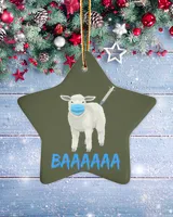 Porcelain Ornament - Star