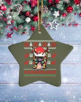 Porcelain Ornament - Star