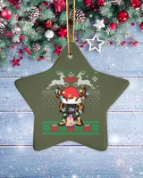 Porcelain Ornament - Star