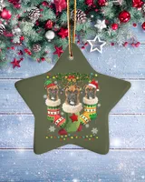 Porcelain Ornament - Star