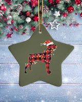 Porcelain Ornament - Star