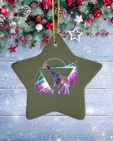Porcelain Ornament - Star