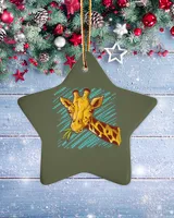 Porcelain Ornament - Star