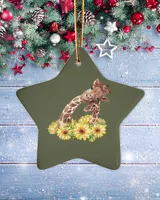 Porcelain Ornament - Star