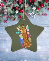Porcelain Ornament - Star