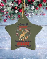 Porcelain Ornament - Star