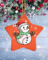 Porcelain Ornament - Star