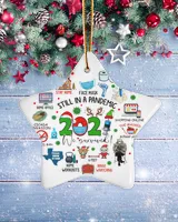 Porcelain Ornament - Star