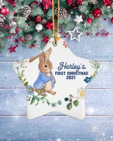 Porcelain Ornament - Star