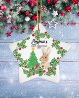 Porcelain Ornament - Star