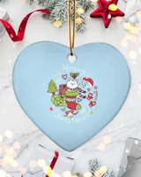 Porcelain Ornament - Heart