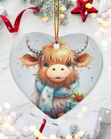 Porcelain Ornament - Heart