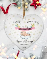 Porcelain Ornament - Heart
