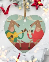 Porcelain Ornament - Heart