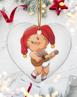 Porcelain Ornament - Heart
