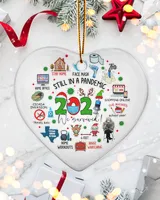 Porcelain Ornament - Heart