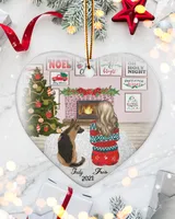 Porcelain Ornament - Heart