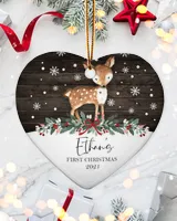 Porcelain Ornament - Heart