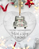 Porcelain Ornament - Heart