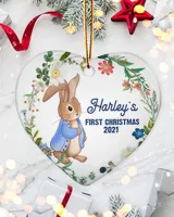 Porcelain Ornament - Heart