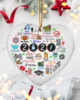 Porcelain Ornament - Heart