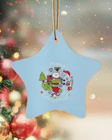 Wood Ornament - Star