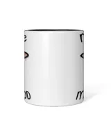 Cow Not In The Moooood Accent Mug