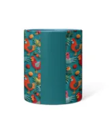 Personalized Chickens  Accent Muga