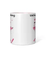 Flamingo Oh Look Wine Accent Mug