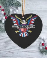 Wood Ornament - Heart