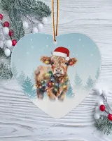 Wood Ornament - Heart