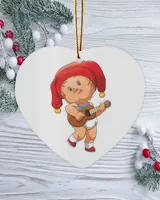 Wood Ornament - Heart