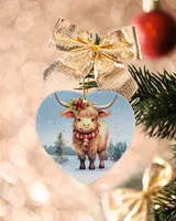Wood Ornament - Heart