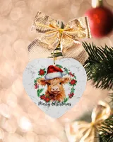 Wood Ornament - Heart