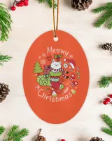 Wood Ornament - Oval