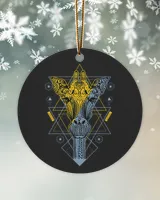 Wood Ornament - Circle