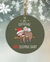 Wood Ornament - Circle