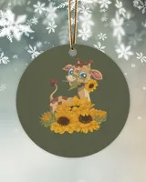 Wood Ornament - Circle