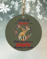 Wood Ornament - Circle