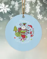 Wood Ornament - Circle